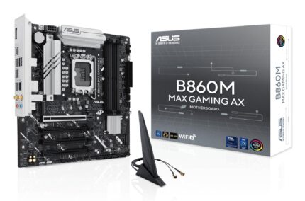 ASUS Mainboard|ASUS|Intel B860 Express|LGA1851|Micro-ATX|Memory DDR5|Memory slots 4|B860MMAXGAMINGAX