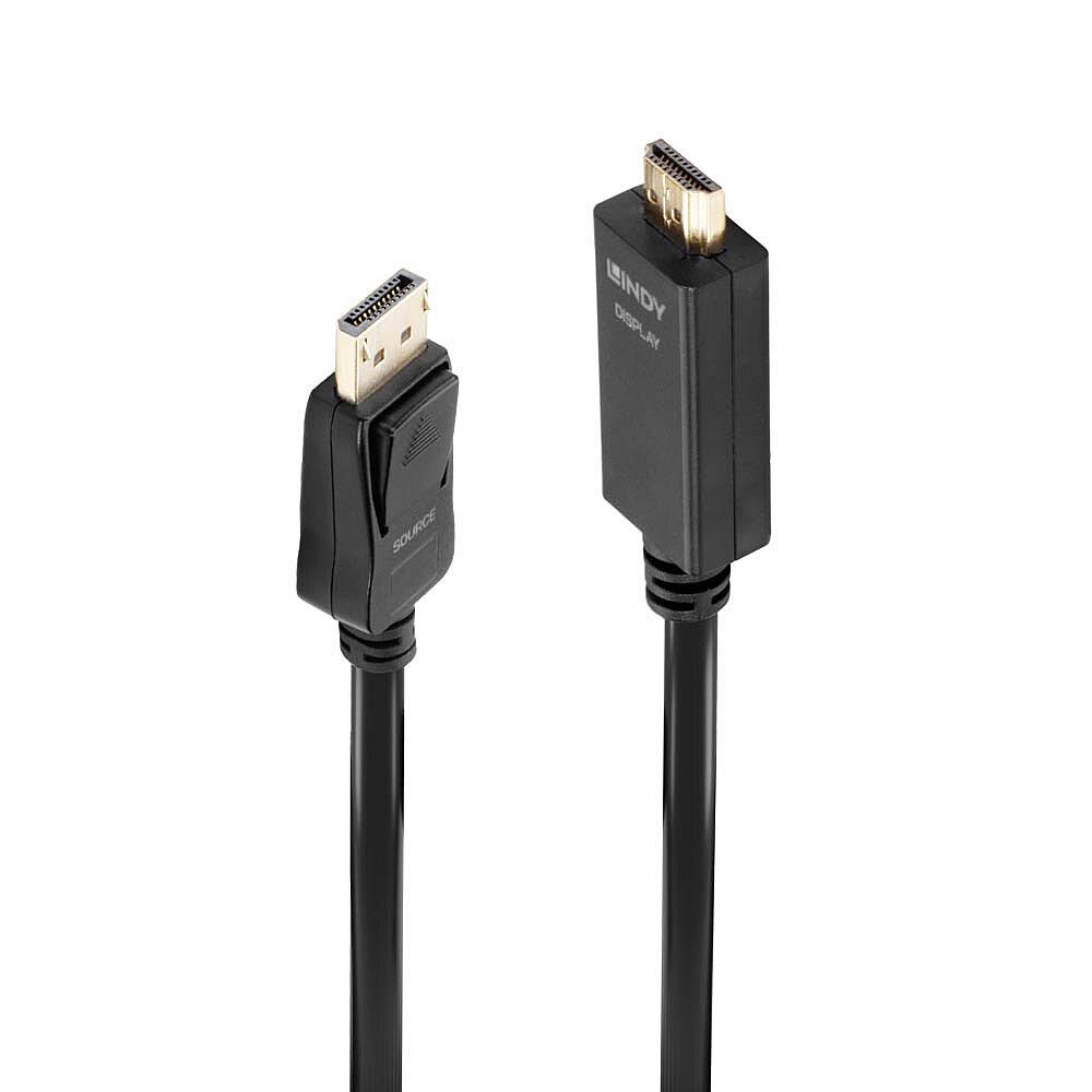 652f039c-592a-4c85-bdeb-96dba3a176b1-1 LINDY CABLE DISPLAY PORT TO HDMI 1M/36921 LINDY - Image 1