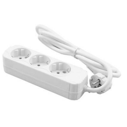 MEDIARANGE CABLE POWER EXTENSION 1.4M/3OUTL. MRCS201 MEDIARANGE