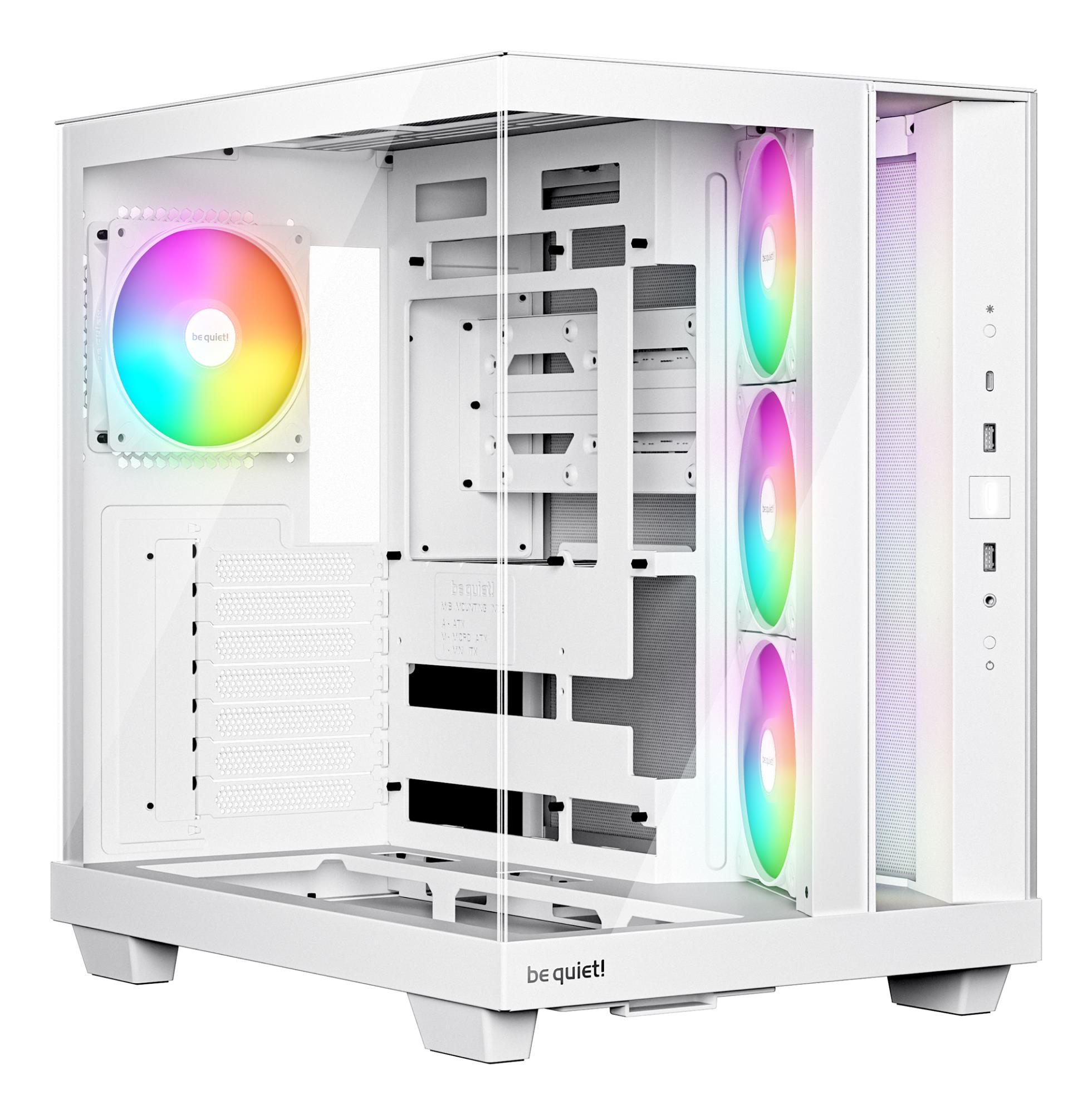 660001bc-a837-42df-a3e7-4711dbf58fe3-1 BE QUIET Case|BE QUIET|ATX/micro ATX/Mini-ITX|White|Midi Tower|PC|BGW86 - Image 1