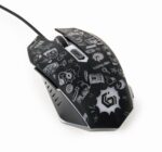 MOUSE USB OPTICAL BLACK/MUS-6B-GRAFIX-01 GEMBIRD - Image 2