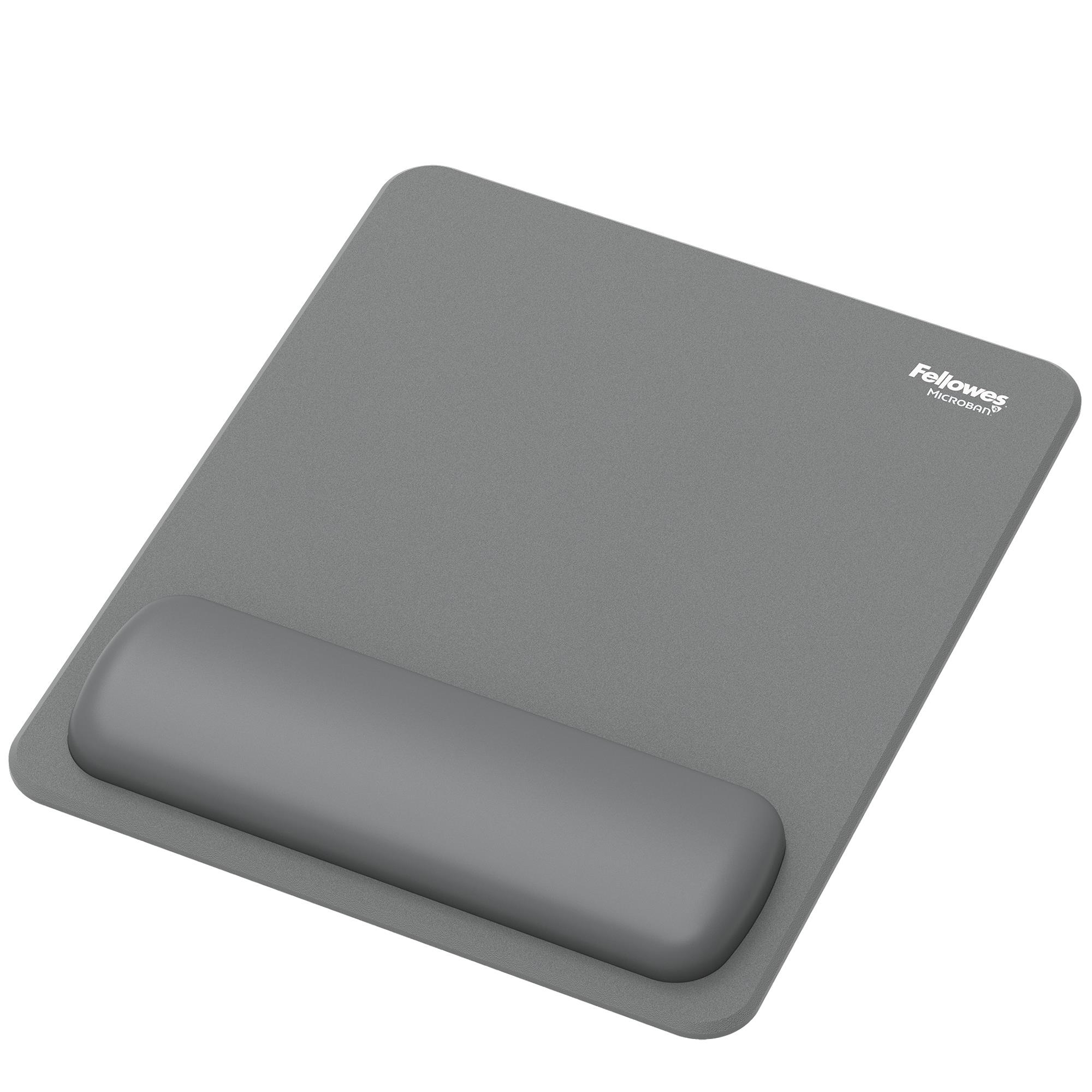 662aa87b-c9bd-4eb8-9667-adab0b7b2aa2-1 FELLOWES MOUSE PAD WRIST REST/GREY 100142556 FELLOWES - Image 1