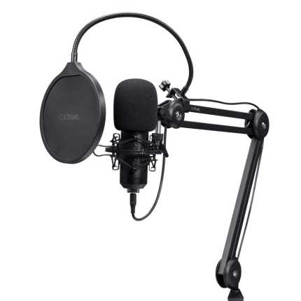 TRUST MICROPHONE GXT270 EMITA II +/BLACK 25770 TRUST
