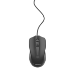 MOUSE USB OPTICAL/BLACK MUS-3B-01 GEMBIRD - Image 2