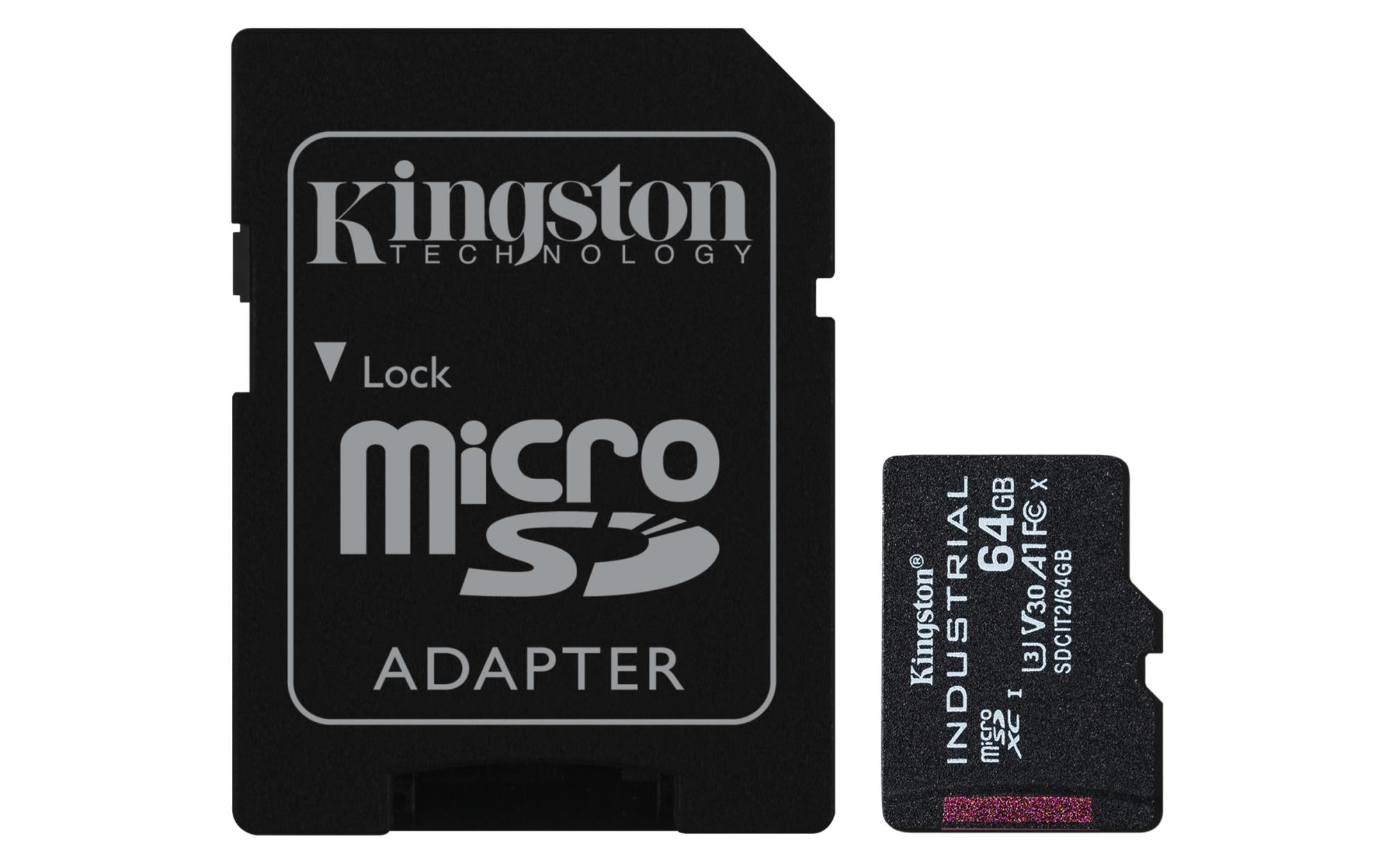 6758f0cb-ad9e-434b-88b7-500a4b55b1ac KINGSTON MEMORY MICRO SDXC 64GB UHS-I/W/A SDCIT2/64GB KINGSTON - Image 1