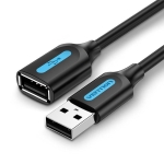 CABLE USB2.0 MALE TO FEMALE/3M BLACK CBIBI VENTION