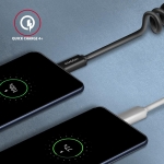 CABLE USB-C TO USB-C 1.1M 60W/TWISTER BLK BUCM-CM20TB AXAGON - Image 6