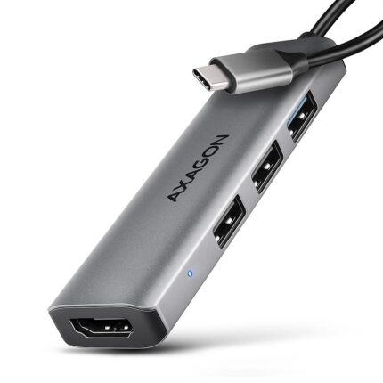 AXAGON I/O HUB USB-C 4IN1/0.15M HMC-H3A AXAGON