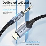 CABLE AUDIO 3.5MM TO USB-C/1M BGKHF VENTION - Image 10