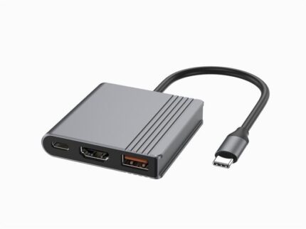 GEMBIRD I/O ADAPTER USB-C TO HDMI/USB3/3IN1 A-CM-COMBO3-05 GEMBIRD
