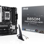 ASUS Mainboard|ASUS|AMD B850|SAM5|Micro-ATX|Memory DDR5|Memory slots 4|3xPCI-Express 4.0 16x|1xPCI-Express 5.0 16x|3xM.2|1xHDMI|1xDisplayPort|5xUSB 2.0|2xUSB 3.2|2xUSB-C|1xRJ45|3xAudio port|B850MMAXGAMINGWIFI