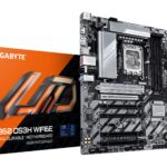 GIGABYTE Mainboard|GIGABYTE|Intel B860 Express|LGA1851|ATX|Memory DDR5|5xPCI-Express 16x|2xM.2|1xHDMI|1xDisplayPort|1xAudio-In|1xAudio-Out|1xMicrophone|1xUSB 2.0|1xUSB 3.2|1xUSB-C|1xPS/2|1xRJ45|B860DS3HWIFI6E1.0