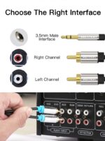 CABLE AUDIO 3.5MM TO 2XRCA/2M BCFBH VENTION - Image 11