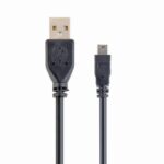 CABLE USB2 AM-MINI 1.8M BLACK/CCP-USB2-AM5P-6 GEMBIRD