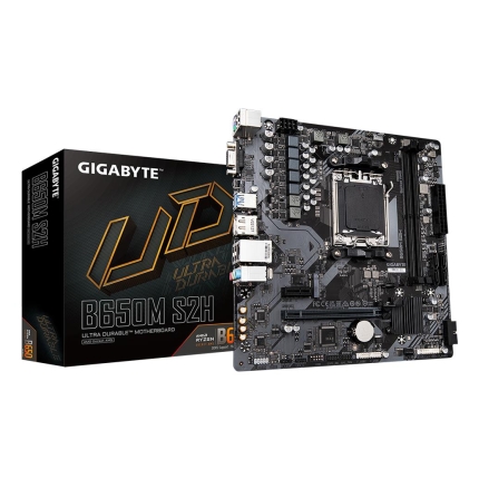 GIGABYTE Mainboard|GIGABYTE|AMD B650|SAM5|Micro-ATX|Memory DDR5|Memory slots 2|B650MS2H1.4
