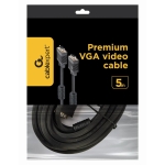 CABLE VGA 5M PREMIUM/CC-PPVGA-5M-B GEMBIRD - Image 2