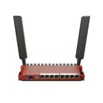 MIKROTIK Wireless Router|MIKROTIK|Wireless Router|Wi-Fi 6|IEEE 802.11ax|USB 3.0|8x10/100/1000M|1xSPF|Number of antennas 2|L009UIGS-2HAXD-IN