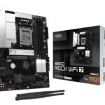 ASROCK Mainboard|ASROCK|AMD B850|Socket AM5|ATX|RAM DDR5-SDRAM|4xSlots|Wi-Fi Yes|Bluetooth Yes|B850ROCKWIFI7
