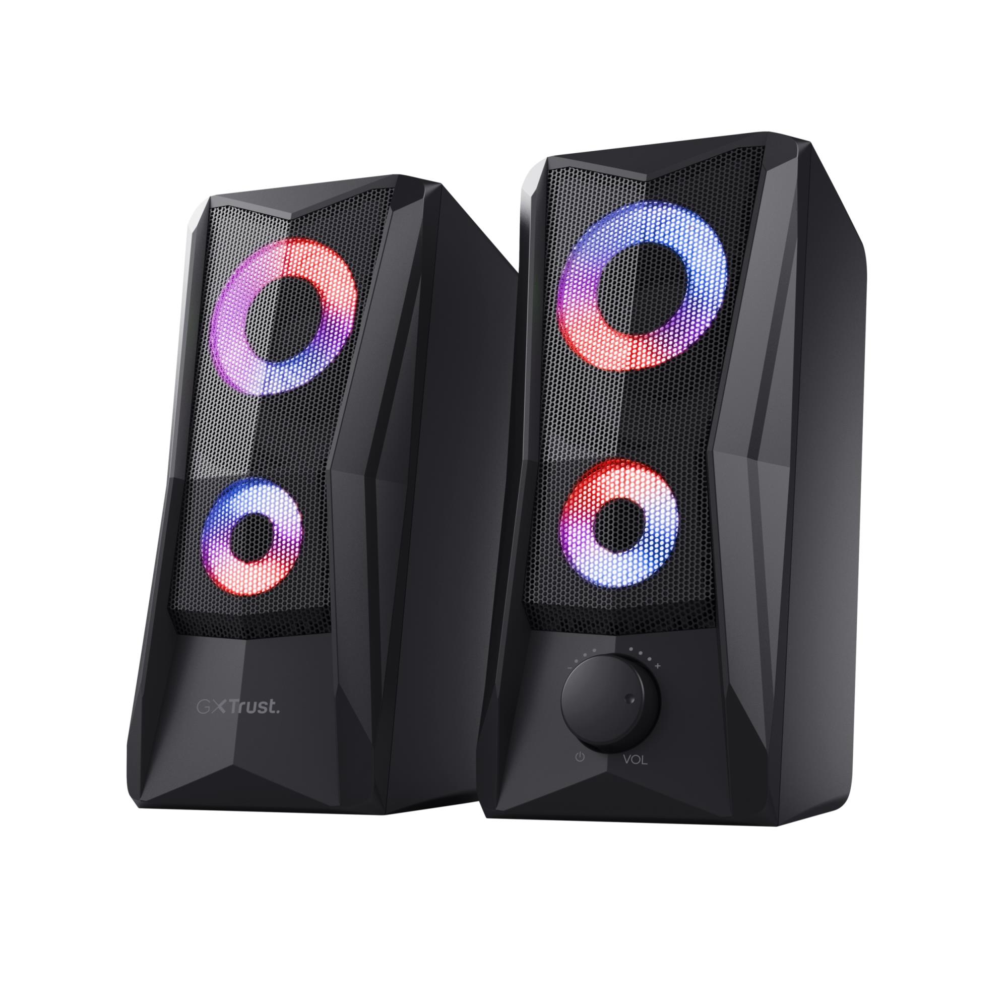 70f17a39-30ee-4391-9f85-ed37da15f8e6-1 TRUST SPEAKER 2.0 GXT 606 JAVV RGB/BLACK 25108 TRUST - Image 1