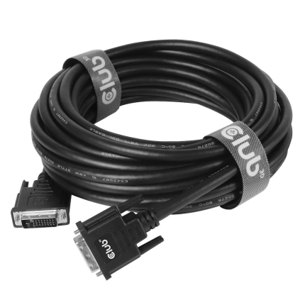CLUB3D CABLE DVI-D TO DVI-D 10M/M/M CAC-1220 CLUB3D