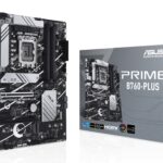 ASUS Mainboard|ASUS|Intel B760 Express|LGA1700|ATX|Memory DDR5|Memory slots 4|2xPCI-Express 3.0 1x|1xPCI-Express 4.0 16x|1xPCI-Express 5.0 16x|3xM.2|1x15pin D-sub|1xHDMI|1xDisplayPort|2xUSB 2.0|3xUSB 3.2|1xUSB-C|1xRJ45|3xAudio port|PRIMEB760-PLUS