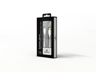 CABLE LIGHTNING TO USB-C 1.5M/CC-USB2S-CM8PM-1.5M-W GEMBIRD - Image 2