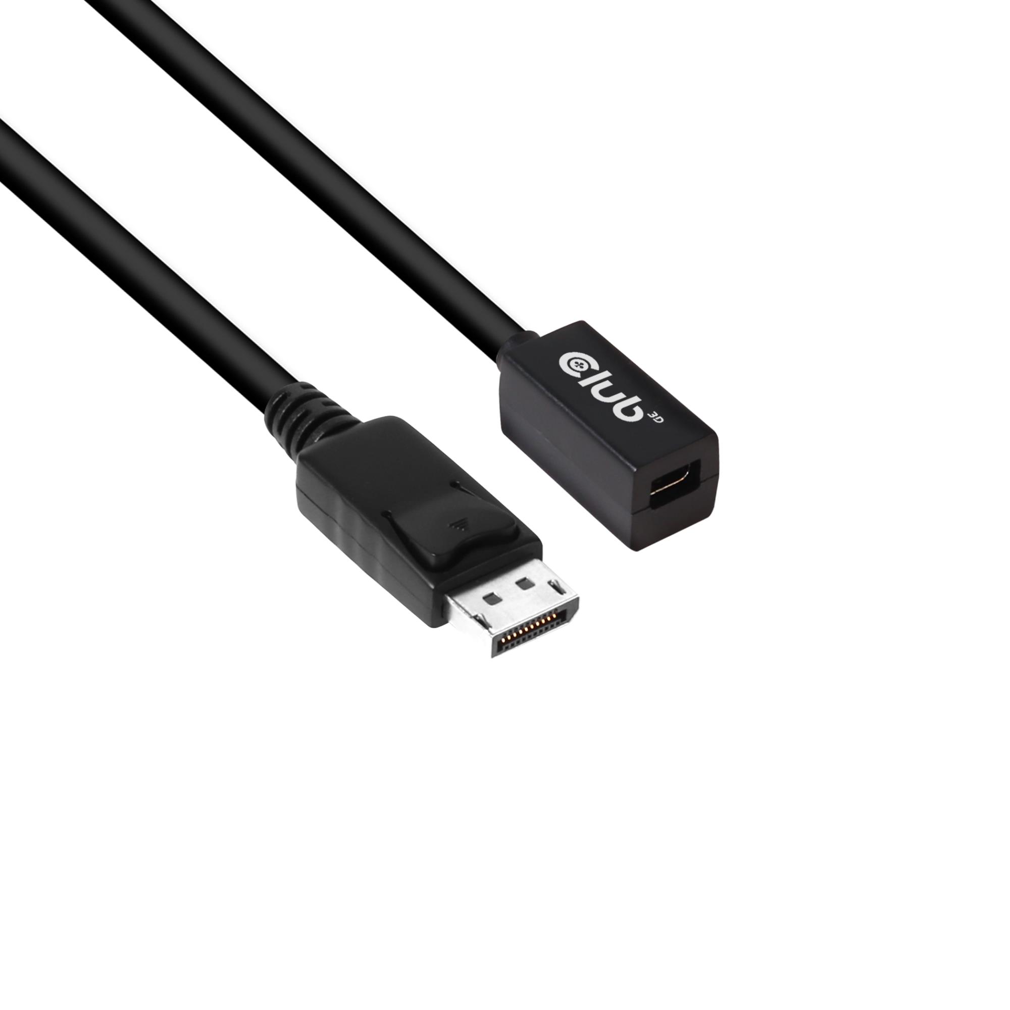 7ab9dfce-89af-44b0-af4e-3cc2af5f62d4-1 CLUB3D CABLE MINI DP TO DP 1M/M/F CAC-1120 CLUB3D - Image 1