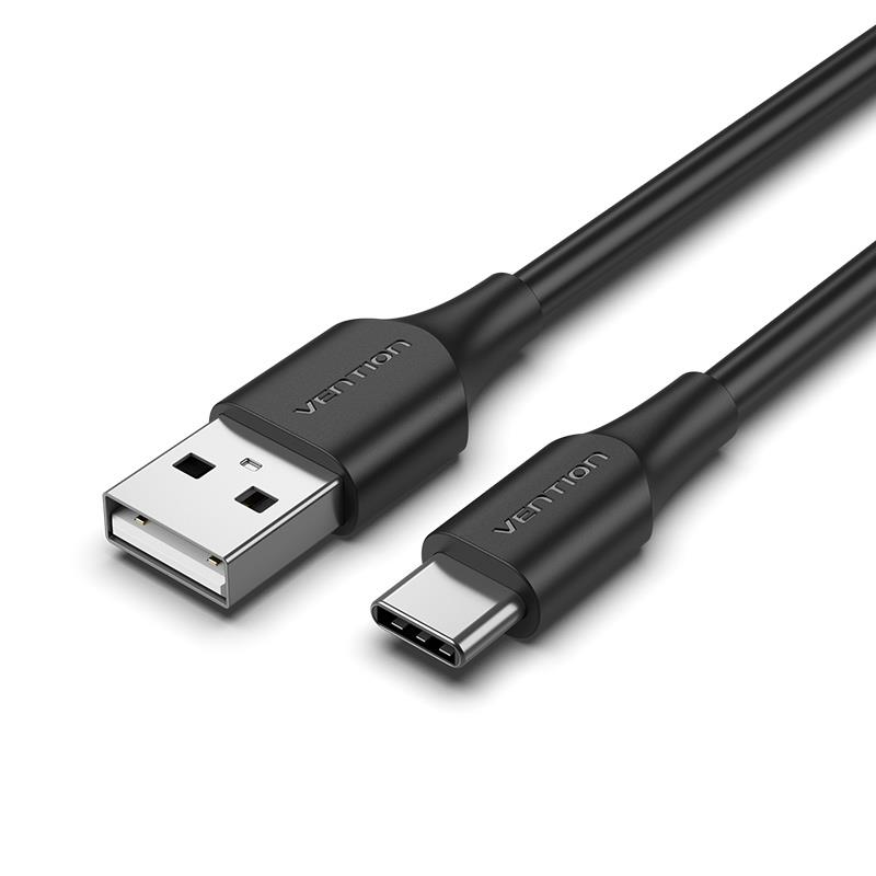 7b803247-3361-4988-9f55-383683cef70f CABLE USB-C TO USB2.0/3M BLACK CTHBI VENTION - Image 1