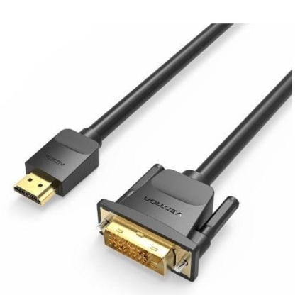 VENTION CABLE HDMI TO DVI 5M/BLACK ABFBJ VENTION