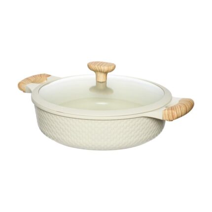 RESTO SHALLOW POT D28CM 4.1L/BEIGE 93806 RESTO
