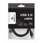 CABLE USB2 TO USB2 AM/AM 1.8M/CCP-USB2-AMAM-6 GEMBIRD