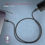CABLE USB-C TO USB-C 1.5M 60W/BLACK BUCM3-CM15AB AXAGON - Image 6
