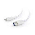 CABLE USB-C TO USB3 1M WHITE/CCP-USB3-AMCM-1M-W GEMBIRD - Image 3