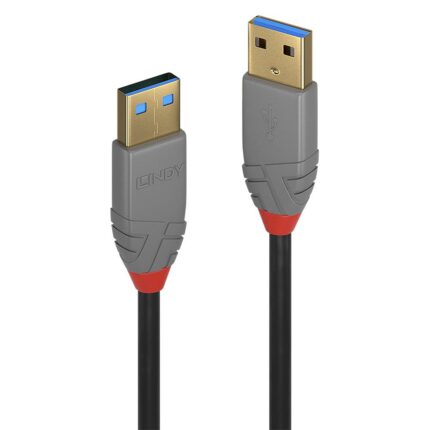 LINDY CABLE USB3.2 TYPE A 5M/ANTHRA 36754 LINDY