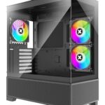 XILENCE Case|XILENCE|XG172|MidiTower|Case product features Fan control panel/Transparent panel|Not included|Colour Black|XG172