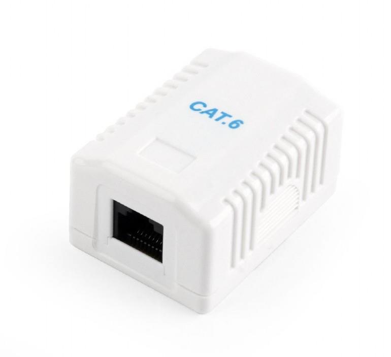 7e32645b-309c-449e-9efa-494696bd73ec CABLE ACC MOUNT BOX CAT6 UPT/NCAC-1U6-01 GEMBIRD - Image 1