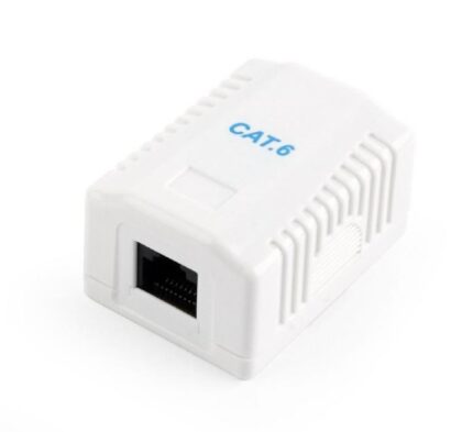 GEMBIRD CABLE ACC MOUNT BOX CAT6 UPT/NCAC-1U6-01 GEMBIRD