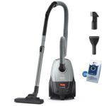 PHILIPS Vacuum Cleaner|PHILIPS|Input power 850 W|Dust capacity 3 L|Cylinder vacuum|Cleaning type Dry|Dust container Dust bag|Colour Black/Grey|XD2142/12