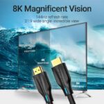 CABLE HDMI 8K/1M BLACK AANBF VENTION - Image 3