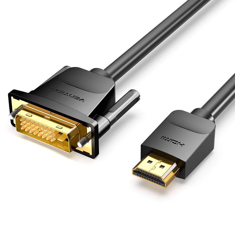 81ffffa9-5e2d-430e-b1fb-f6484609930e CABLE HDMI TO DVI 1M/ABFBF VENTION - Image 1
