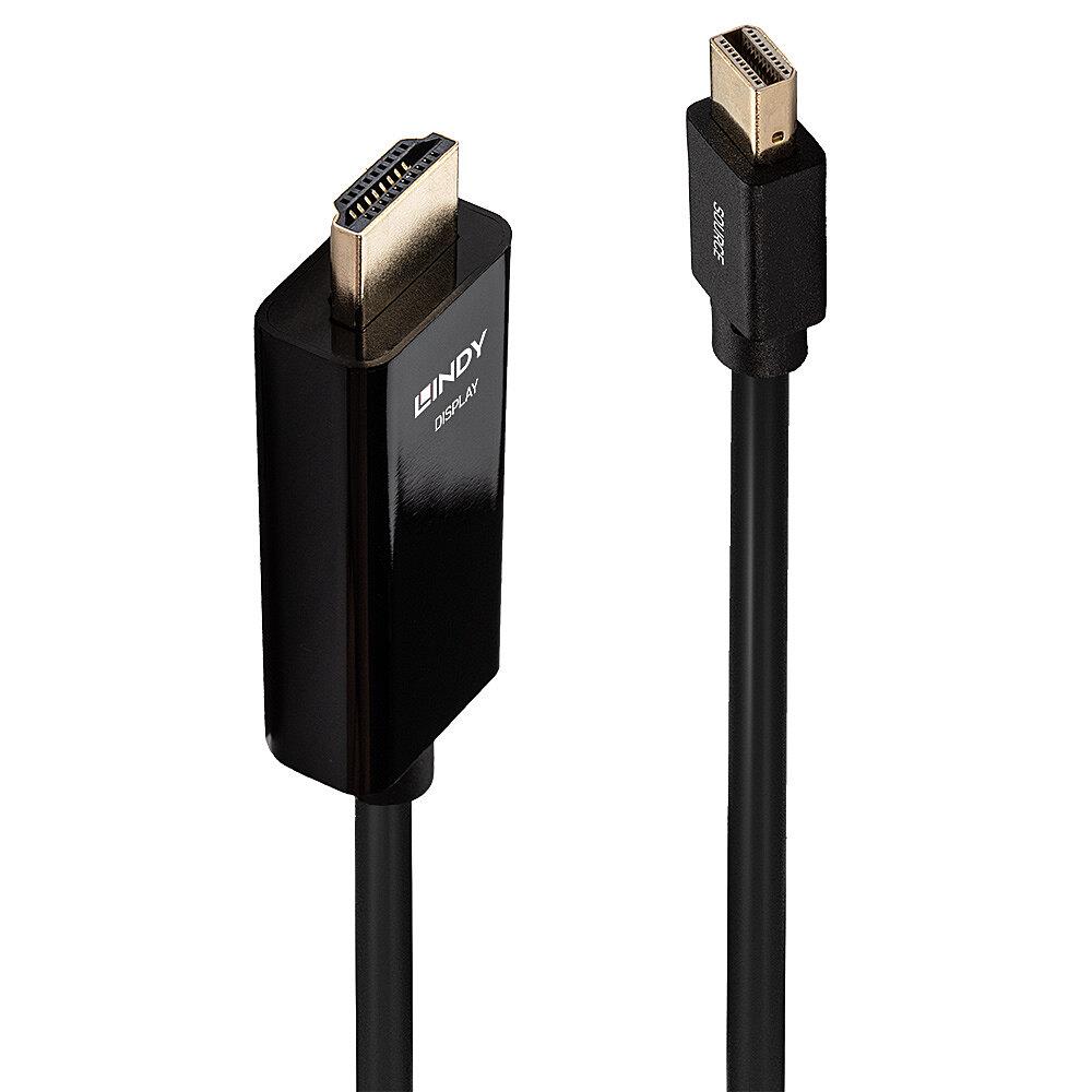 83126ab3-362e-4aba-b67d-39d07f06023d-1 LINDY CABLE MINI DP TO HDMI 2M/36927 LINDY - Image 1