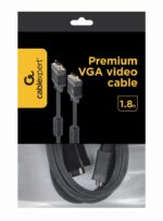 CABLE VGA 1.8M/BLACK CC-PPVGA-6B GEMBIRD - Image 2