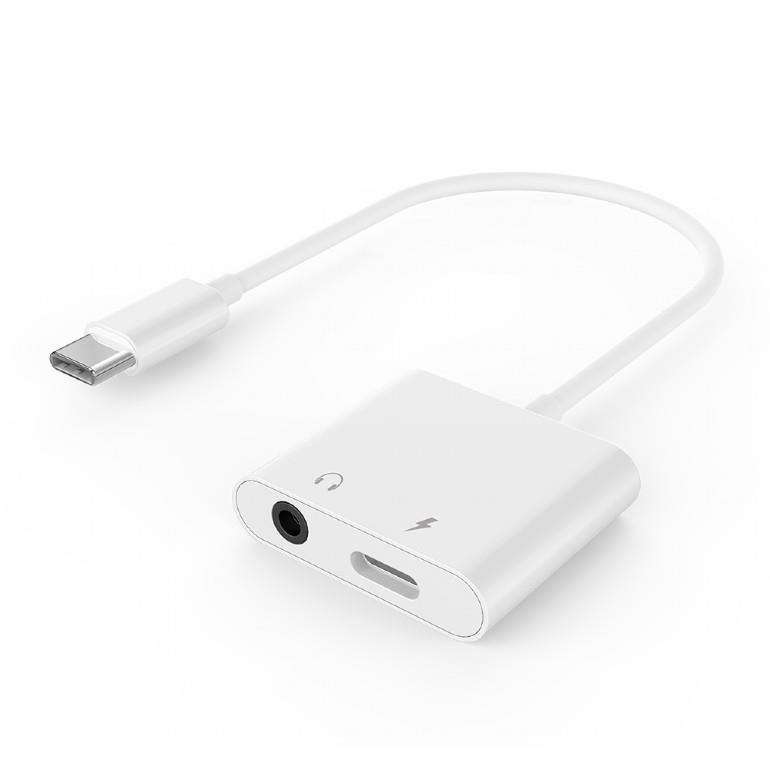 84144f9b-cbbb-4db9-9d7d-f545a93bb409 CABLE USB-C TO AUDIO 3.5MM/SOCKET A-CM-3.5FP-01 GEMBIRD - Image 1