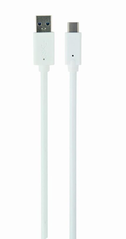 GEMBIRD CABLE USB-C TO USB3 0.1M WHITE/CCP-USB3-AMCM-W-0.1M GEMBIRD