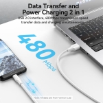 CABLE USB2.0 TO MICRO-B/1M WHITE CTIWF VENTION - Image 5