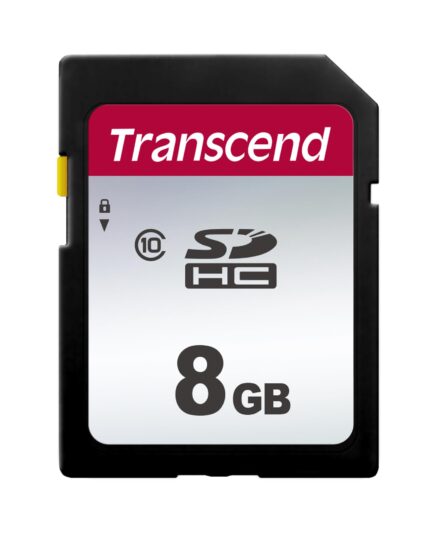 TRANSCEND MEMORY SDHC 8GB C10/TS8GSDC300S TRANSCEND