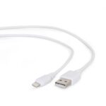 CABLE LIGHTNING TO USB2 1M/CC-USB2-AMLM-W-1M GEMBIRD - Image 2