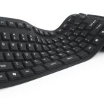 GEMBIRD KEYBOARD FLEXIBLE USB ENG/BLACK KB-109F-B GEMBIRD