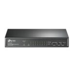 TP-LINK Switch|TP-LINK|Desktop/pedestal|9x10Base-T / 100Base-TX|PoE+ ports 8|TL-SF1009P