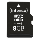 MEMORY MICRO SDHC 8GB C10/W/ADAPTER 3413460 INTENSO - Image 2